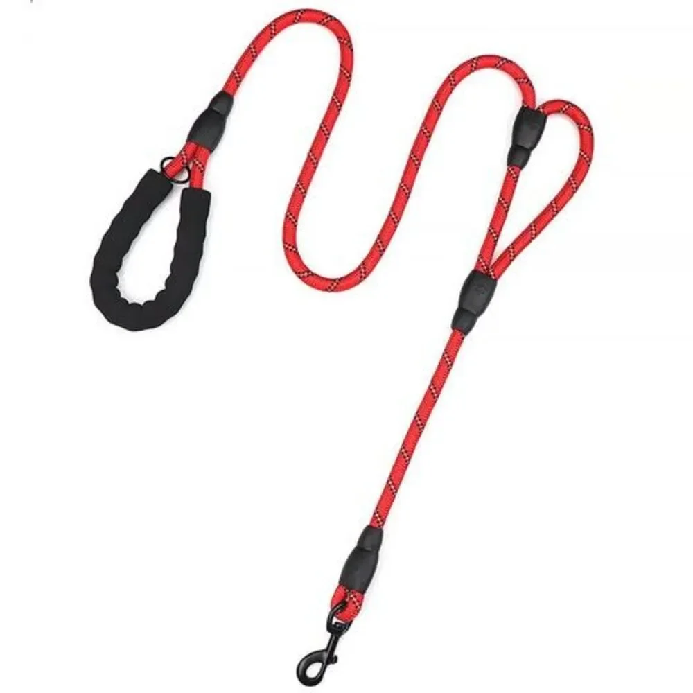 6' Dog Bungee Leash - Reflective | Running - Hiking - Dog Walking - Tough